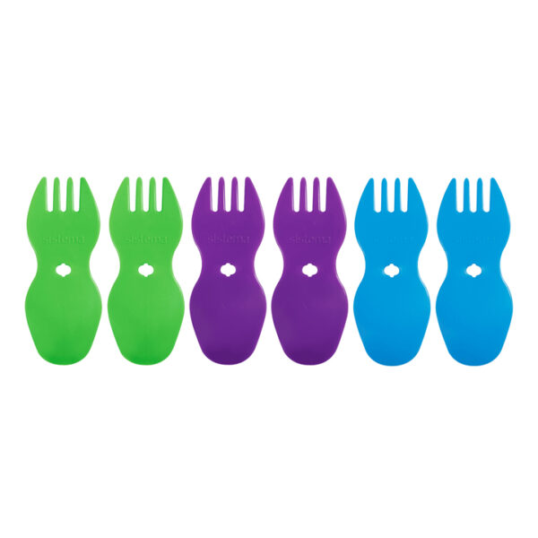 Sistema TO GO 6-delige Spork Set