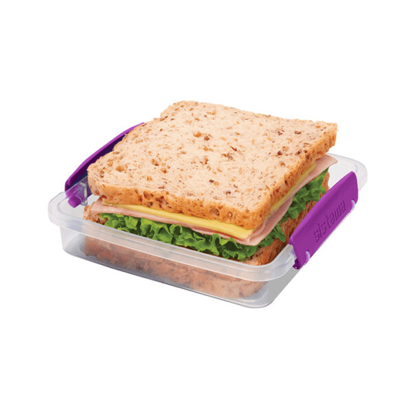 Sistema TO GO Sandwich Box 450ml Paars