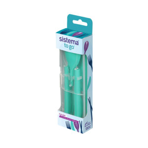 Sistema TO GO 5-delige Cutlery Set Minty Teal