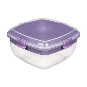 Sistema TO GO Salad + Sandwich Lunchbox 1.630ml Lila