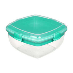 Sistema TO GO Salad + Sandwich Lunchbox 1.630ml Minty Teal