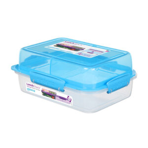 Sistema TO GO Rechthoekige Lunch Stack 1.800ml Blauw