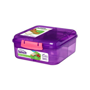 Sistema Lunch Bento Cube 1.250ml Paars
