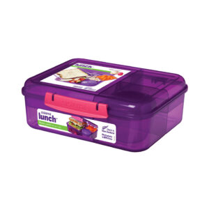 Sistema Lunch Bento Lunch 1.650ml Paars