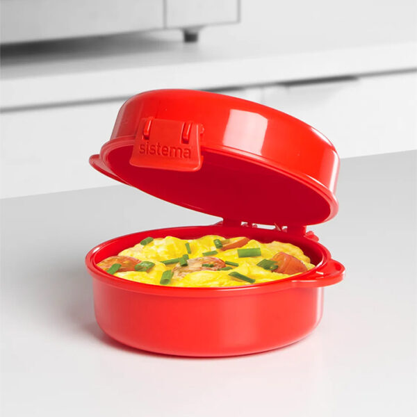 Sistema Microwave Easy Egg Eiermaker 271ml Rood