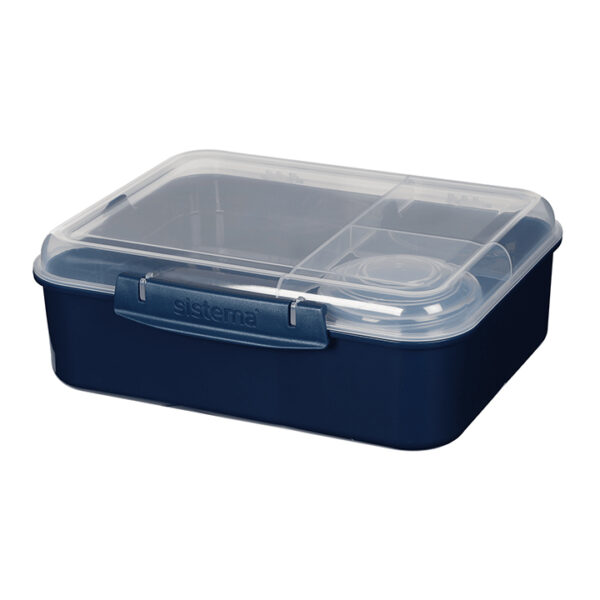 Sistema Renew Bento Lunchbox 1.650ml Donkerblauw