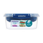 Sistema TO GO - Rechthoekige Stax - 1.000 ml Donkerblauw