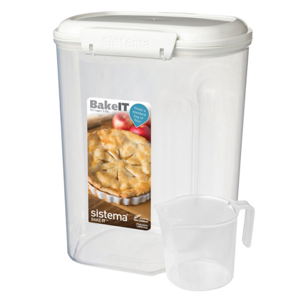 Sistema BAKE IT - Voorraaddoos met Maatbeker - 3.250 ml